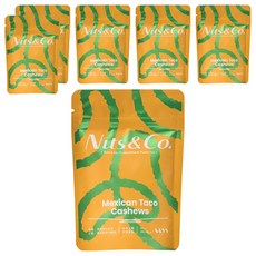 Nuts&Co. 堅果之間 天然輕調味 墨西哥塔可腰果, 6個, 42g