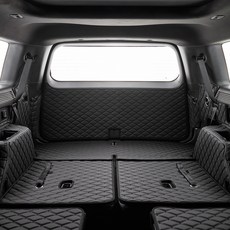 메이튼 MX5 뉴 싼타페 트렁크 매트, 현대 디 올 뉴 싼타페 MX5 6인승, 블랙