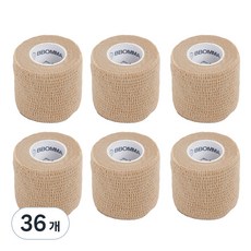 뽀마 자가점착식 탄력밴드 베이지 5cm x 4.5m, 1개입, 36개