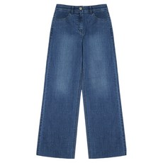 베스띠벨리 여성용 데끼컷 와이드 데님 팬츠 BKPKC2279