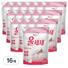 탐사 울세제 중성세제 리필, 1.5L, 16개