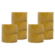 BEARPAW 輕包裝 封箱膠帶 48mm x 40m, 10個, 黃色
