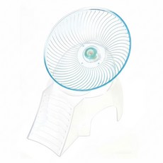 MARUKAN MK健康舒適滾輪 M, 透明 + 藍色, 1個