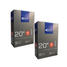 SCHWALBE 自行車內胎氣嘴 SV6, 2個