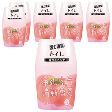 浴室香氛 粉色, 260ml, 289g, 6個, 白桃