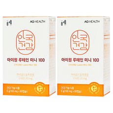 아이원 루테인 미니 100, 60정, 2개