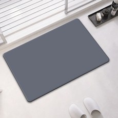 디씨네트워크 빨아쓰는 깨지지 않는 규조토 발매트, 그레이