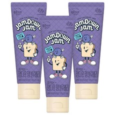 Bokumjari 不沾手軟管低卡藍莓果醬, 3條, 100g