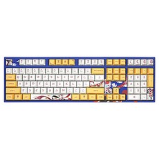 VARMILO Lovebirds YOU PBT熱昇華英文非接觸式機械鍵盤粉軸, 一般型, MA108, 混色