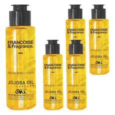 FRANCOISE&Fragrance. 未精製荷荷芭油, 50ml, 5瓶