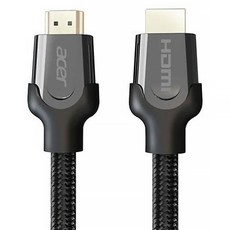 acer 宏碁專業級真8K 2.1版HDMI傳輸線, 高端鏡面鋅合金外殼, 1條, OCB241