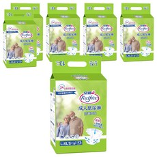 安親 FeelFree 成人紙尿褲 防漏加強 L-XL 號 38-58吋, 13片, 6包