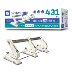 WHASHIN 431 3孔移動打孔機, 1個, 混合顏色