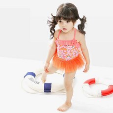 볼피쉬 여아용 원피스 수영복 BIO1201