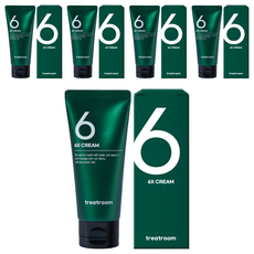 treatroom 6X Cream免沖洗護髮霜, 5條, 100ml