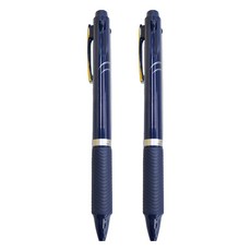 Pentel 飛龍文具 ENERGEL 三色筆 XBLC35C, 藍色, 2支