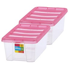 KEYWAY 聯府 常用收納盒 6L CR-806, CR-806 顏色隨機, 2個