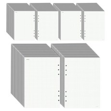 PAPERIAN My Edition 6孔內頁 方格筆記, 6個
