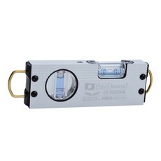 EBiSU 惠百施 雙吊掛白色烤漆水平尺 藍泡, 造型美觀 隨身好攜帶 夜光設計, 1個