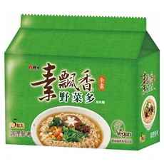 維力 素飄香 野菜多風味麵 80g, 5包