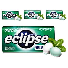 이클립스 스피어민트향 캔디, 34g, 4개