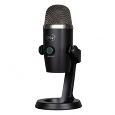 Blue Yeti Nano USB 麥克風, 黑色, 988-000502
