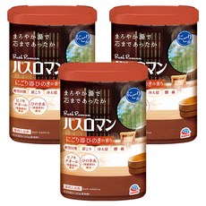 바스로망 입욕제 하노끼, 600g, 3개
