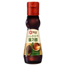 백설 100% 통들깨 들기름, 160ml, 1개