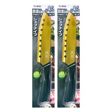 TU 良品 鈦金主廚刀, 金色 + 黑色, 2支