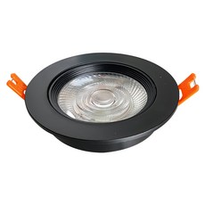 APEX LIGHTING 艾沛斯照明 9cm 8W 辛巴崁燈 黑殼 6500K AP-D0908D-D2, 白光, 1組