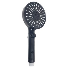 World Clean Vigtra開關式蓮蓬頭, 黑色, 1個