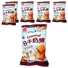 義美 牛奶糖 隨手包 原味, 50g, 6袋