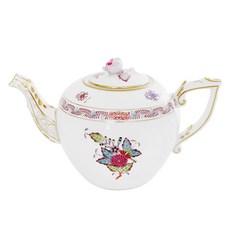 Herend 阿波尼多功能茶壺, 600ml, 1個, 玫瑰壺鈕