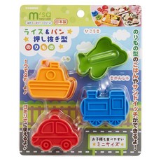 日本 TORUNE 飯團吐司壓模 4個 多色 1包