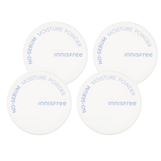 INNISFREE 無油無慮保濕蜜粉 5g, 4罐, 單色
