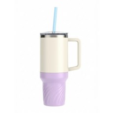 Tideco 1.18L 隨行杯矽膠杯套, 1個, 紫色