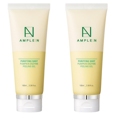 코리아나 앰플엔 퓨리파잉샷 호박효소 필링젤2, 100ml, 2개