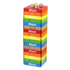 Todolibro 疊疊樂積木桌遊, 混色, 1個