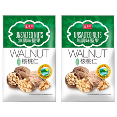 盛香珍 無調味核桃仁 無添加健康零食 獨立包裝方便攜帶, 88g, 2包
