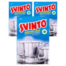 Svinto 瑞典多合一含洗潔劑鋼絲絨 200g, 3個, 1入