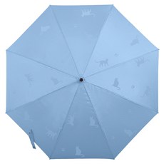 2mm 韓系創意遇水變萌猫蝴蝶結晴雨兩用自動開直傘