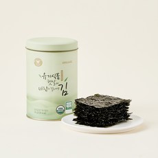 만전김 유기농 햇살과 바람이 길러낸 김 캔, 45g, 1개