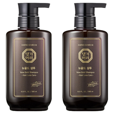 댕기머리 오리지널 뉴골드 탈모 샴푸, 500ml, 2개