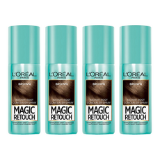 로레알파리 매직 리터치 헤어스프레이 75 ml, 브라운, 4개