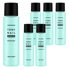 TONYMOLY TONYMOLY 指甲油卸除液, 6個, 150ml