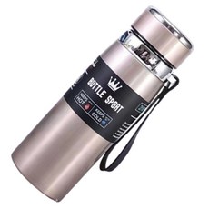 워터하마 대용량 진공 텀플러 스포츠 보냉 보온병, 골드, 800ml, 1개
