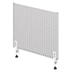 撥撥的架子 一片洞洞板 + 桌邊夾 53x53cm 桌面厚度1-5cm, 1組, 平白