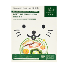 NATURAL 10 自然食 寵鮮包 貓福煲配方, 火雞+鴨肉+鵪鶉蛋, 85g, 1盒