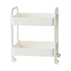 KEYWAY 聯府 大雙環二層活動架, 白色