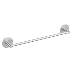 小麥購物 圓頭不鏽鋼毛巾架 L2175, 1個, 銀色